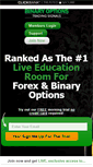 Mobile Screenshot of binaryoptionstradingsignals.com