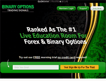 Tablet Screenshot of binaryoptionstradingsignals.com